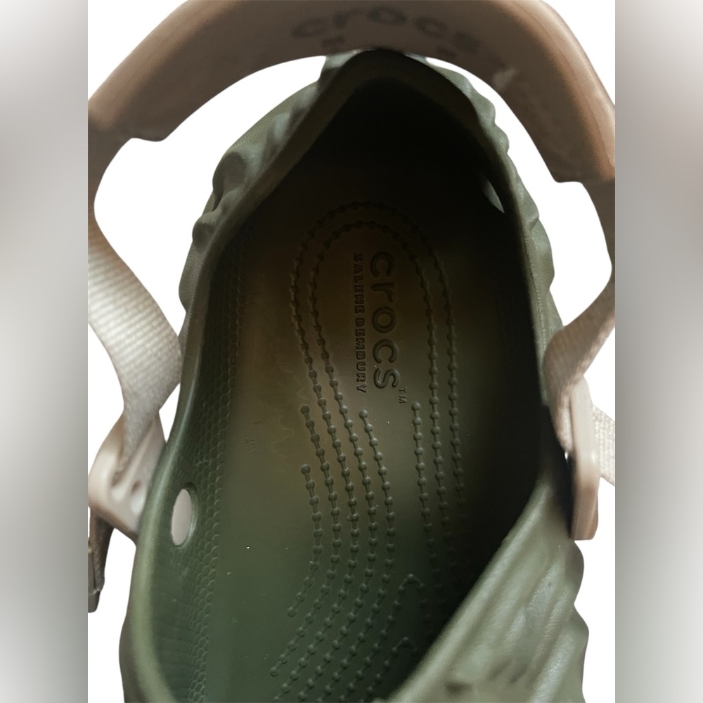 🔥 Crocs Pollex Clog by Salehe Bembury – Army Green (W9 / M7) - Picture 8 of 11